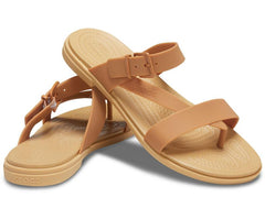 Sandals | Women Crocs Crocs Tulum Toe Post Sandal Dark Gold