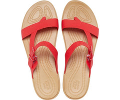 Sandals | Women Crocs Crocs Tulum Toe Post Sandal Flame