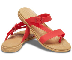 Sandals | Women Crocs Crocs Tulum Toe Post Sandal Flame