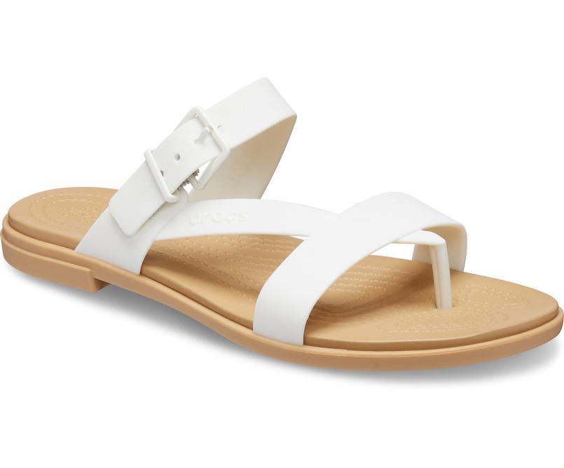 Sandals | Women Crocs Crocs Tulum Toe Post Sandal Oyster / Tan