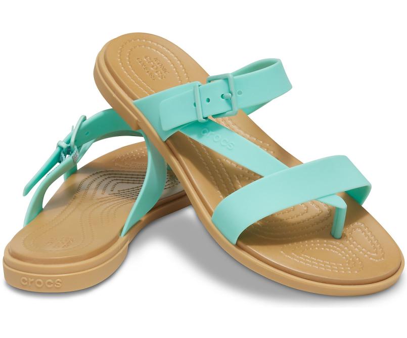 Sandals | Women Crocs Crocs Tulum Toe Post Sandal Pistachio