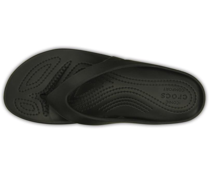 Sandals | Women Crocs Kadee II Flip Black
