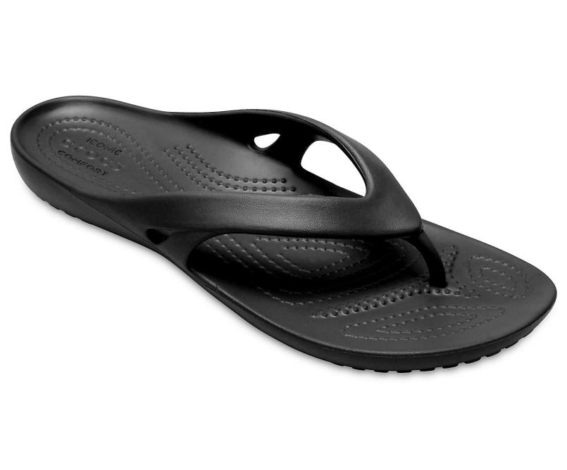 Sandals | Women Crocs Kadee II Flip Black