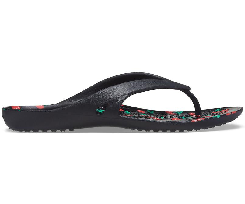 Sandals | Women Crocs Kadee II Printed Flip Cherry