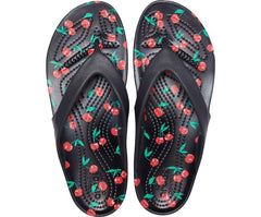 Sandals | Women Crocs Kadee II Printed Flip Cherry