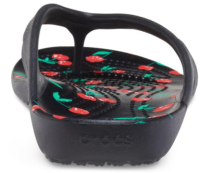 Sandals | Women Crocs Kadee II Printed Flip Cherry
