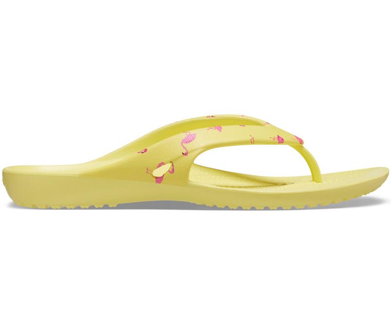 Sandals | Women Crocs Kadee II Printed Flip Flamingo