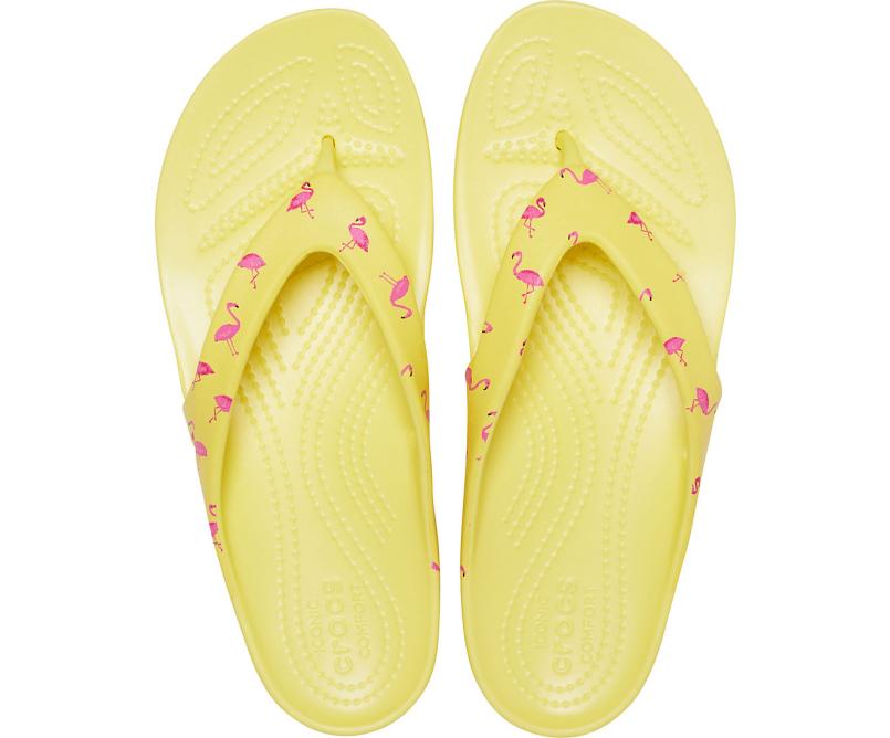 Sandals | Women Crocs Kadee II Printed Flip Flamingo