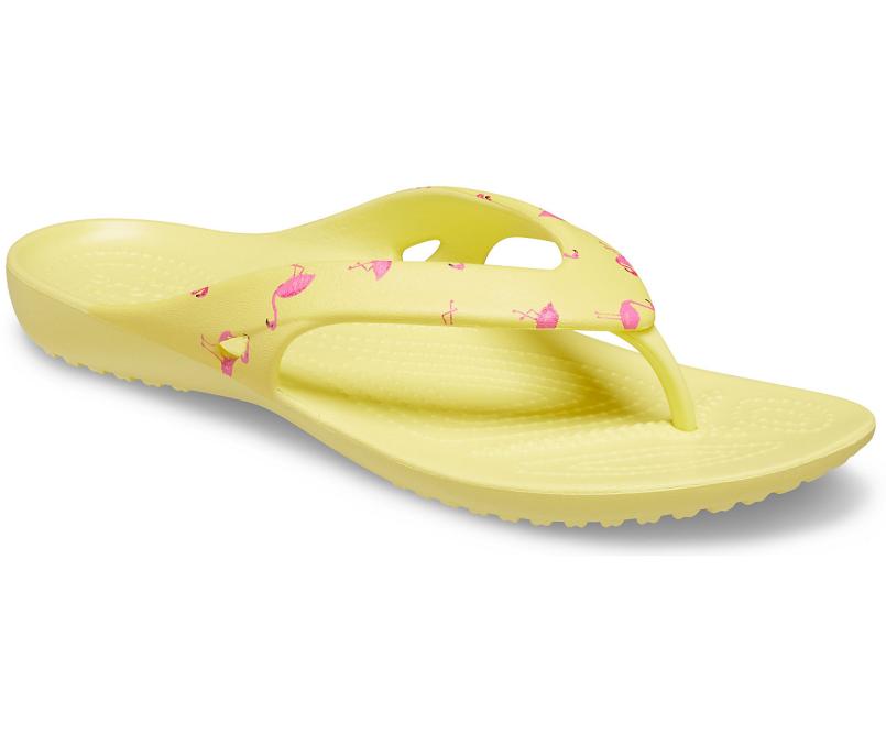 Sandals | Women Crocs Kadee II Printed Flip Flamingo