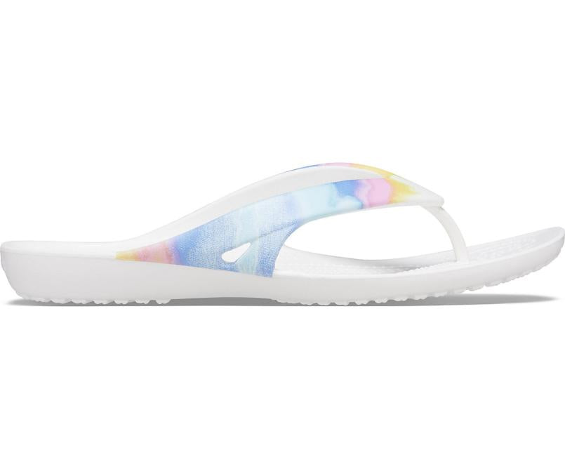 Sandals | Women Crocs Kadee II Printed Flip Multi / White