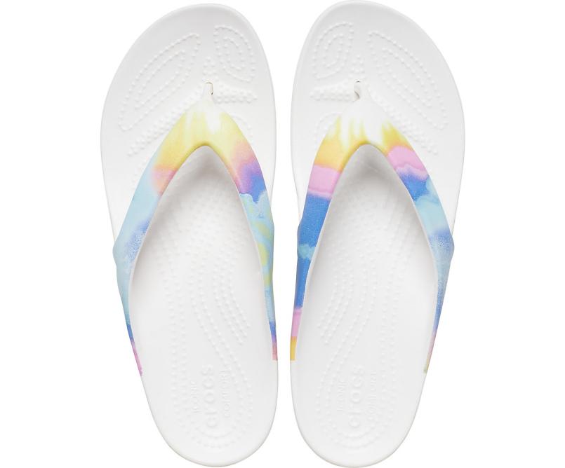 Sandals | Women Crocs Kadee II Printed Flip Multi / White