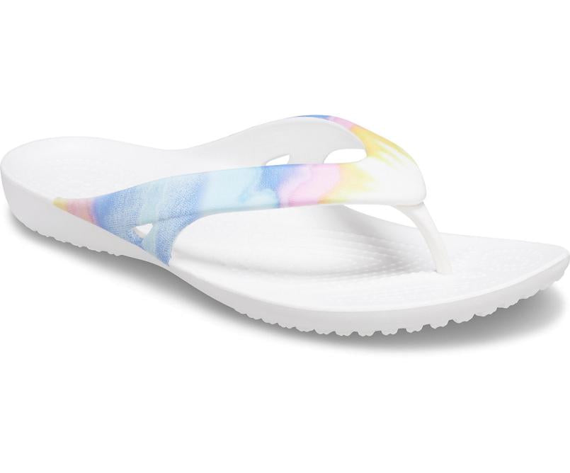 Sandals | Women Crocs Kadee II Printed Flip Multi / White