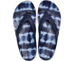 Sandals | Women Crocs Kadee II Printed Flip Navy