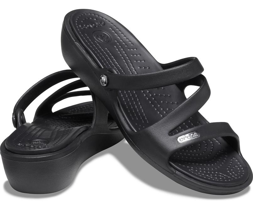 Sandals | Women Crocs Patricia Sandal Black / Black