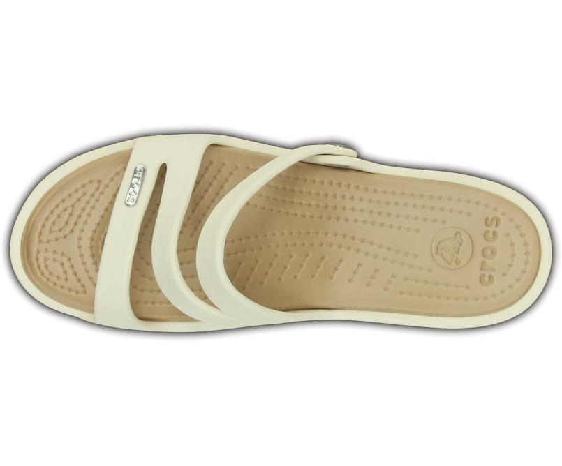 Sandals | Women Crocs Patricia Sandal Oyster / Gold