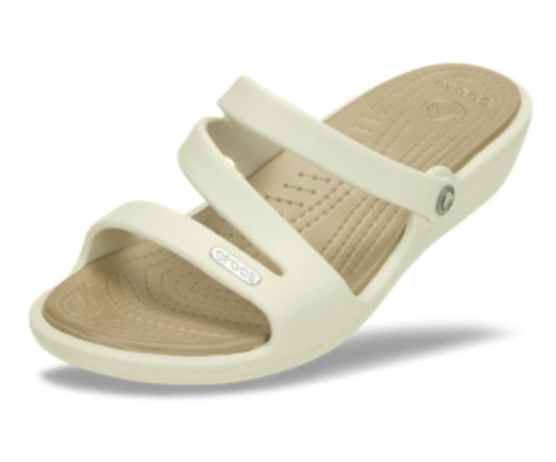 Sandals | Women Crocs Patricia Sandal Oyster / Gold
