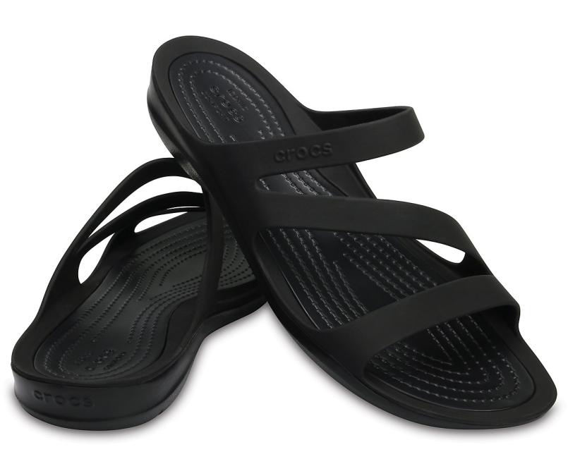 Sandals | Women Crocs Swiftwater™ Sandal Black / Black