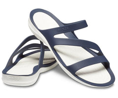 Sandals | Women Crocs Swiftwater™ Sandal Navy / White