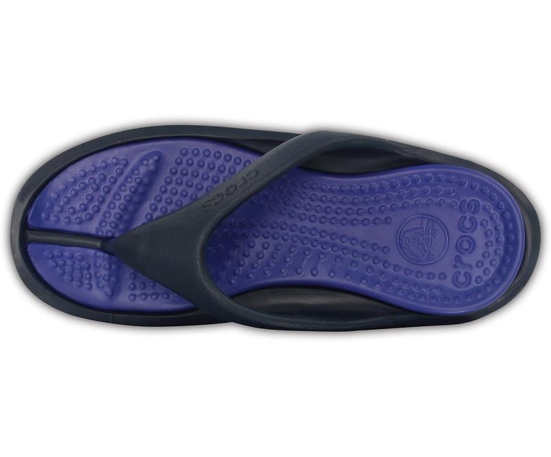 Sandals | Women/Men Crocs Athens Flip Navy / Cerulean Blue