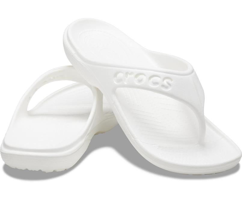 Sandals | Women/Men Crocs Baya Flip White