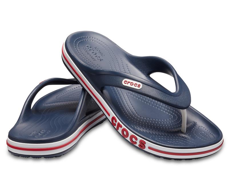 Sandals | Women/Men Crocs Bayaband Flip Navy / Pepper