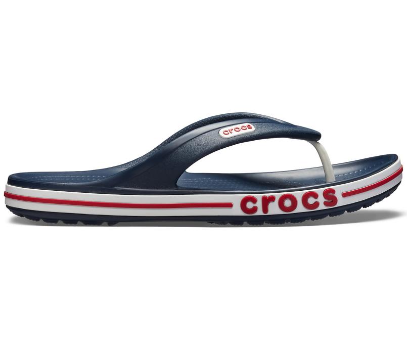 Sandals | Women/Men Crocs Bayaband Flip Navy / Pepper
