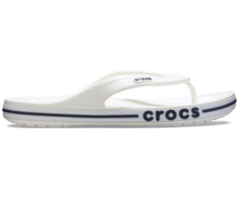 Sandals | Women/Men Crocs Bayaband Flip White / Navy