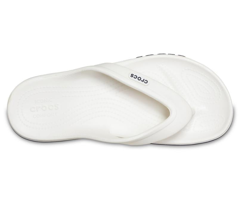 Sandals | Women/Men Crocs Bayaband Flip White / Navy