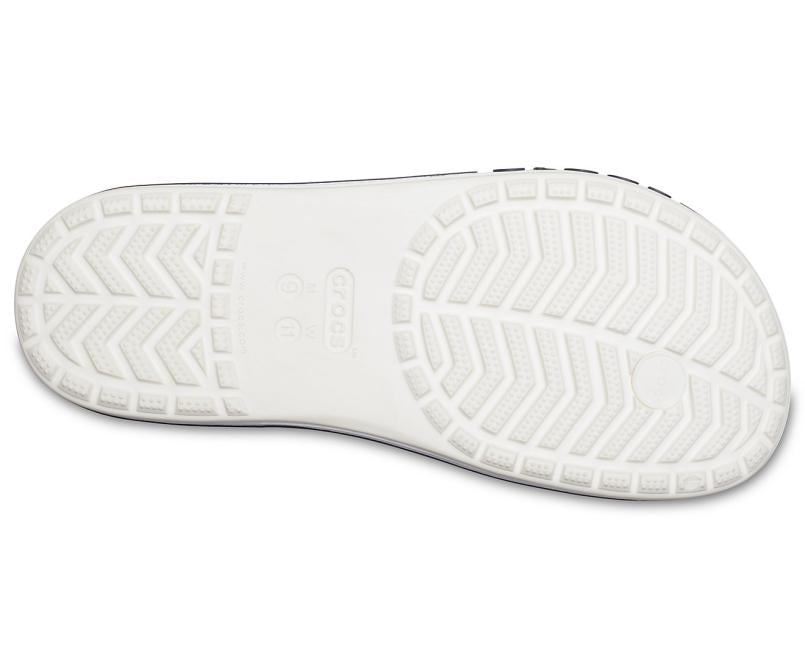 Sandals | Women/Men Crocs Bayaband Flip White / Navy