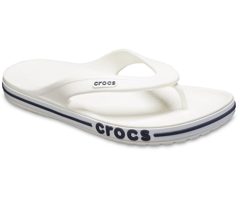 Sandals | Women/Men Crocs Bayaband Flip White / Navy