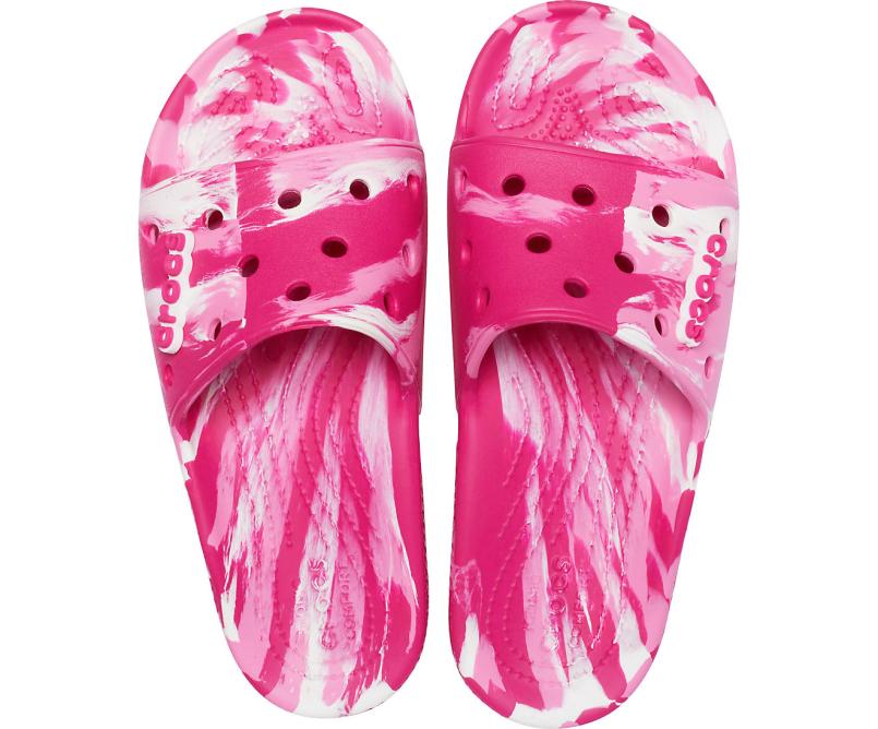 Sandals | Women/Men Crocs Classic Crocs Marbled Slide Candy Pink / Pink Lemonade