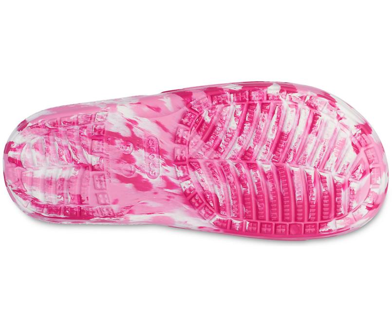 Sandals | Women/Men Crocs Classic Crocs Marbled Slide Candy Pink / Pink Lemonade