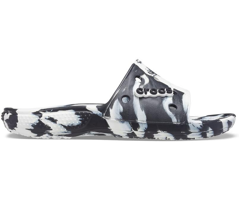 Sandals | Women/Men Crocs Classic Crocs Marbled Slide White / Black