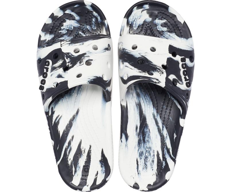 Sandals | Women/Men Crocs Classic Crocs Marbled Slide White / Black