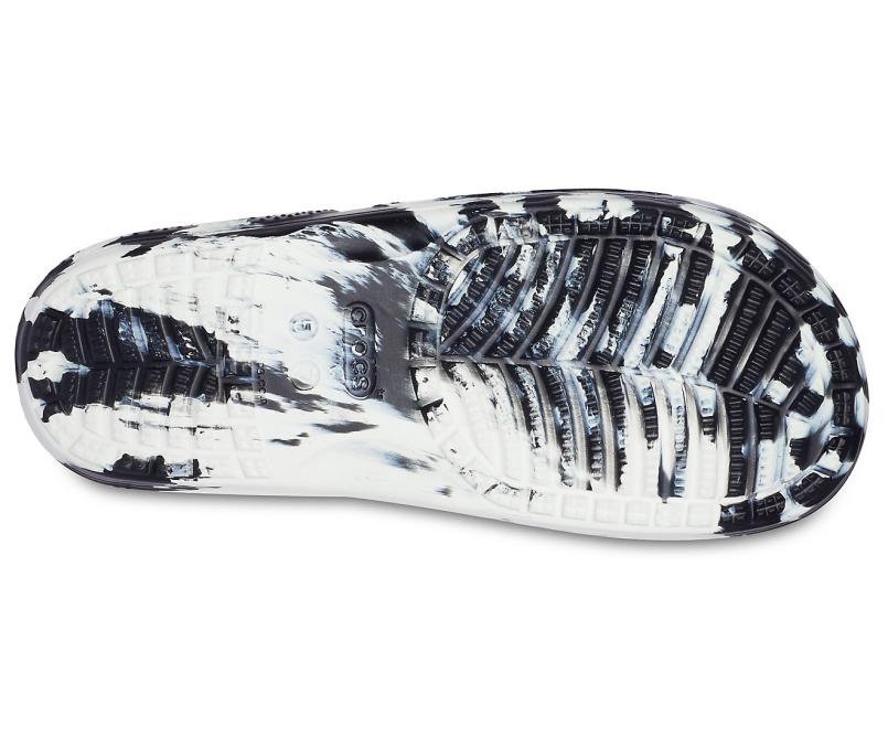 Sandals | Women/Men Crocs Classic Crocs Marbled Slide White / Black