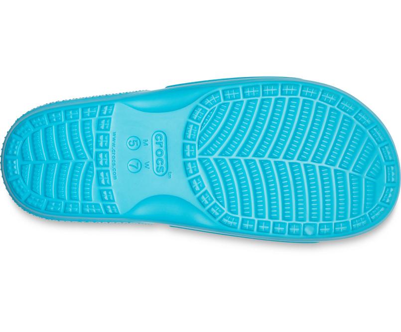 Sandals | Women/Men Crocs Classic Crocs Slide Digital Aqua