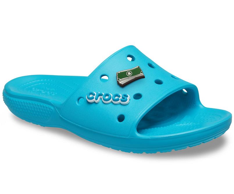 Sandals | Women/Men Crocs Classic Crocs Slide Digital Aqua