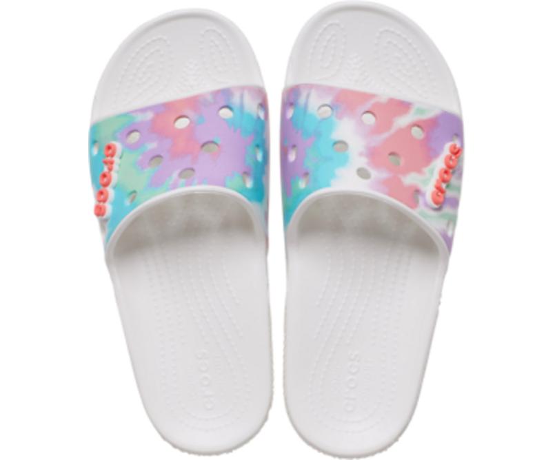 Sandals | Women/Men Crocs Classic Crocs Tie-Dye Graphic Slide Fresco / Multi
