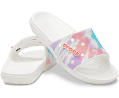 Sandals | Women/Men Crocs Classic Crocs Tie-Dye Graphic Slide Fresco / Multi