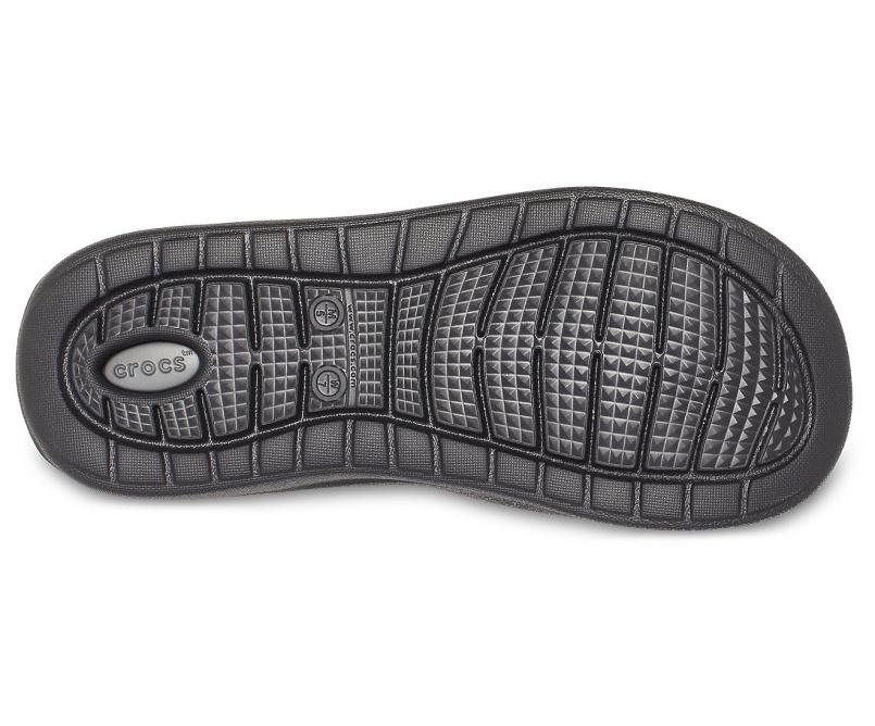 Sandals | Women/Men Crocs LiteRide™ Flip Black/slate Grey