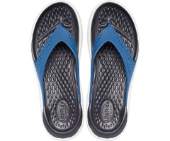 Sandals | Women/Men Crocs LiteRide™ Flip Vivid Blue / Almost White