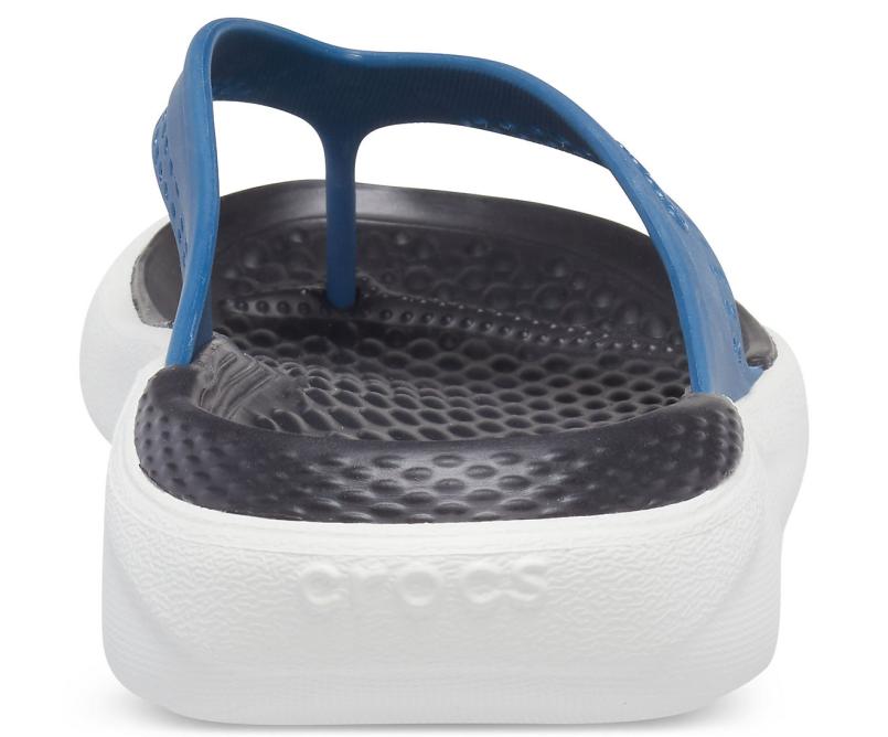 Sandals | Women/Men Crocs LiteRide™ Flip Vivid Blue / Almost White