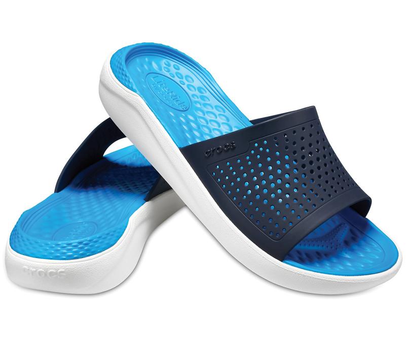 Sandals | Women/Men Crocs LiteRide™ Slide Navy / White