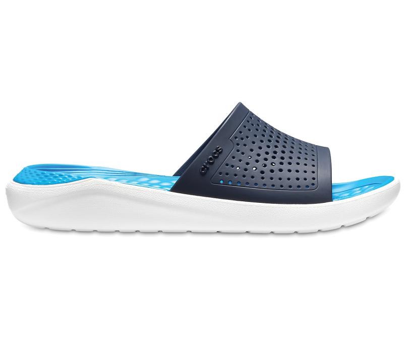 Sandals | Women/Men Crocs LiteRide™ Slide Navy / White