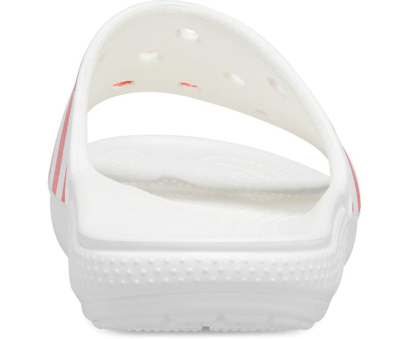 Slides | Women/Men Crocs Classic Crocs American Flag Slide White / Multi