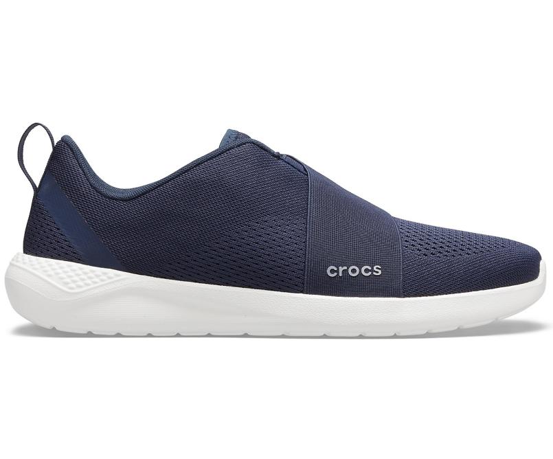 Sneakers | Men Crocs LiteRide™ Modform Slip-On Navy / White