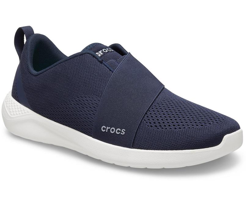 Sneakers | Men Crocs LiteRide™ Modform Slip-On Navy / White
