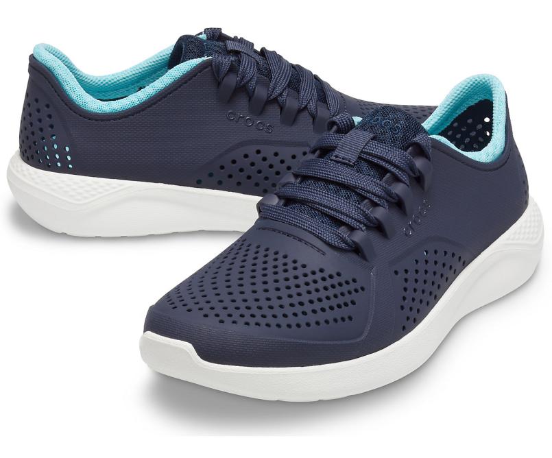 Sneakers | Women Crocs LiteRide™ Pacer Navy/ice Blue